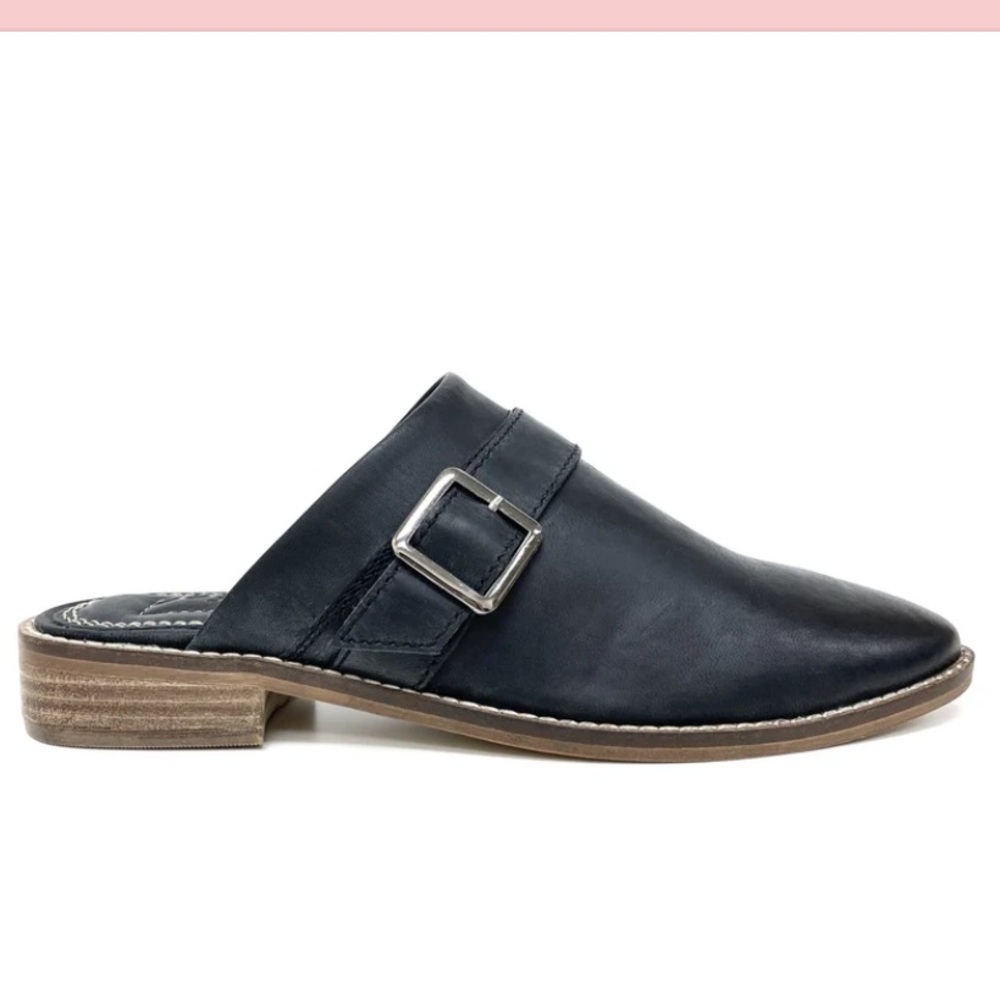 NEW OOBASH Veronica Black Vintage Mules